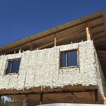 Утепление фасада, Утепление окон | Утепление цеха, Утепление офиса, Утепление завода Пенополиуретан, Термопанели Больше 6 лет опыта