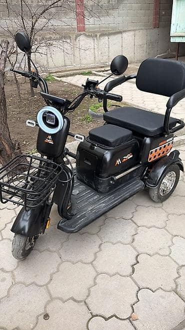 электрический вентилятор: Электрический трёхколёсный скутер Armada Motors - Компоновка — 3