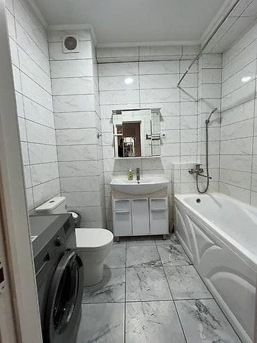 Квартиры: 2 комнаты, 53 м², Бишкек Парк ТРЦ Элитка, 13 этаж, Евроремонт — 2