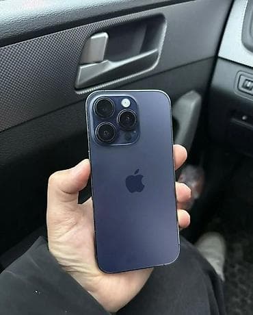Уюлдук телефондор жана аксессуарлар: IPhone 14 Pro, Колдонулган, 128 ГБ, Deep Purple, Каптама, 73 % — 1