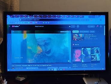 ТВ и видео: Продаю TV. Samsung. 40 дюймов. 1920х1080р. 60 герц. Есть дефект — 2