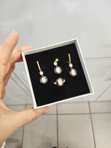 свадебные платья от производителя: Серебряный Комплект с керамикой Дизайн Италия Новинка Серебро — 4