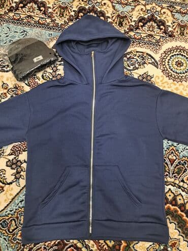 спортивная сумка для тренировок: Мужская толстовка, Новый, цвет - Черный — 3