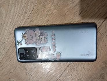 a 72: Redmi, Redmi 10, Б/у, 64 ГБ, цвет - Серебристый, 2 SIM — 1