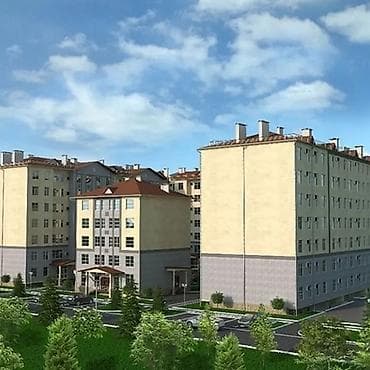sky: 1 комната, 41 м², Кызыл Аскер Элитка, 3 этаж, Евроремонт — 9