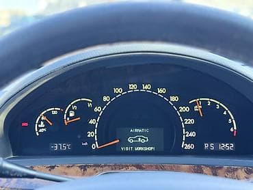 велосипед мото: Mercedes-Benz S-Class: 2001 г., 3.2 л, Автомат, Бензин, Седан — 10