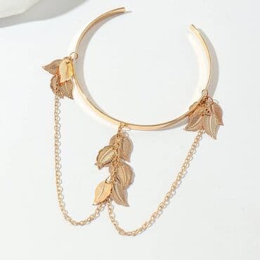 свадебные браслеты для подружек невесты купить: ✨ Стильный браслет Р на плечо “Листья ветра” – элегантность и нежность — 3