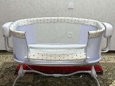 Тумбы и подставки: Люлька, Б/у, Колыбель, Металл, цвет - Серый — 6