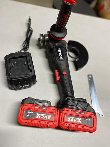 Строительное оборудование: Новый, Аккумуляторные, Vitton, Другой диаметр, Другая мощность, 8000 об/мин — 6