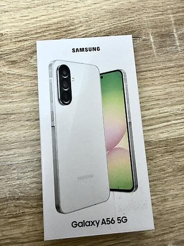 iphone 2g: Samsung Galaxy A56 5G, Новый, 256 ГБ, цвет - Белый, 2 SIM — 4