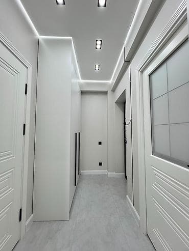 43: 1 комната, 43 м², Асанбай мкр Элитка, 2 этаж, Дизайнерский ремонт — 9