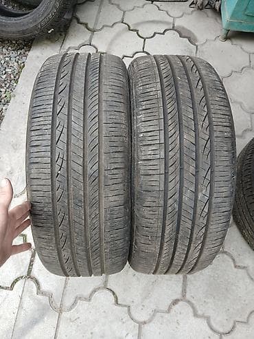 s1: Шины 215 / 55 / R 17, Лето, Б/у, Пара, Легковые, Корея, Hankook — 1