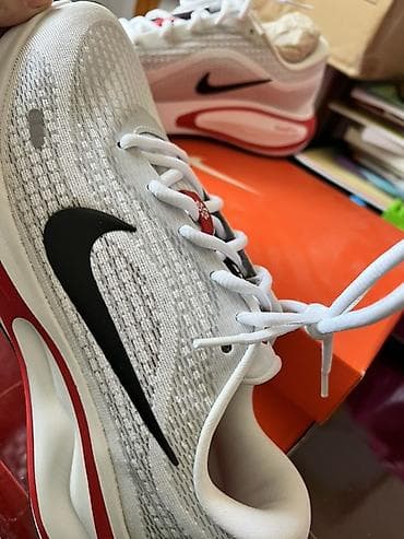 брендовая одежда бишкек: Мужские кроссовки, 40, Nike, Новый, цвет - Белый — 5