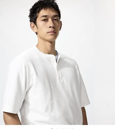 uniqlo футболка: Мужская футболка, XL, Uniqlo, Новый, цвет - Белый, Самовывоз, Платная доставка — 1