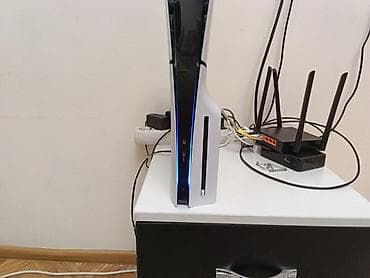 Техника жана электроника: Игровая приставка Sony PlayStation 5 (версия с дисководом) - — 1