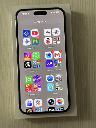 iphone s5: IPhone 14 Pro Max, Б/у, 128 ГБ, Deep Purple, Защитное стекло, Чехол, Кабель, 76 % — 5