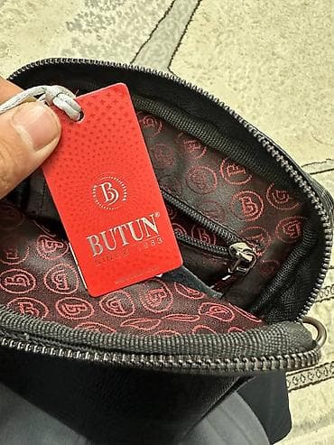 барсетка мужская кожаная ручной работы: Барсетка, Butun, Материал: Натуральная кожа, Новый — 1