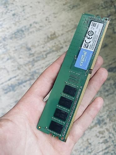 rog strix g16: Оперативная память (RAM) для ПК, Б/у, Crucial, 8 ГБ, DDR4, 3200 МГц — 1