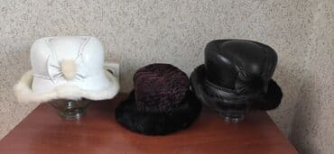 искусственные волосы на заколках бишкек: Продаю новые (натуральная кожа с мехом) женские шапки — 1