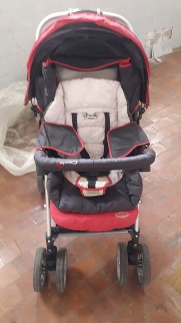 коляски бишкек дордой: Балдар арабасы, түсү - Кара, Колдонулган — 4