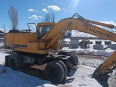 Экскаватор, Hyundai, 2005 г., Колесный