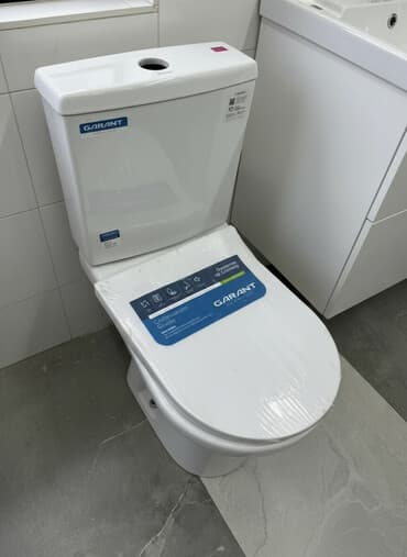 устанавливаем унитазы: Унитаз Напольный, Материал: Фарфор — 1