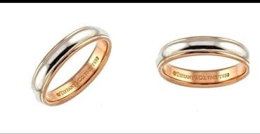 сколько стоит свадебное платье на прокат: Кольцо, Обручальное, Проба 750, Унисекс, Парный набор — 1