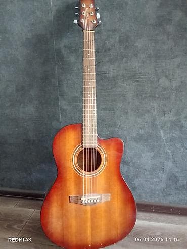 Музыкальные инструменты: Акустическая гитара Clevan, очень хорошее состояние — 1