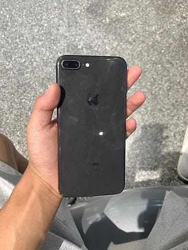 iphone xc: IPhone 8 Plus, Б/у, 64 ГБ, Черный, Кабель, 80 % — 3