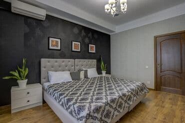 3 комнатная квартира бишкек цена: 3 комнаты, Душевая кабина, Постельное белье, Кондиционер — 8