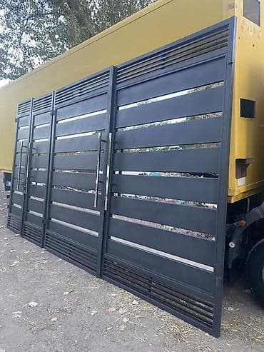 изготовление прихожей на заказ: Металлические ворота и калитки под заказ - Тип: распашные и откатные — 5