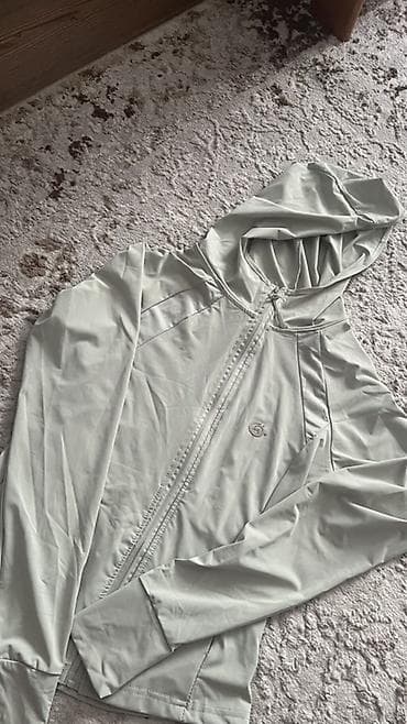 nike tech: Новая Легкая спортивная кофта с капюшоном - Цвет — 1