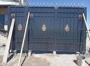 ворота сварка: Кованые и металлические ворота под заказ - Типы: распашные и откатные — 1