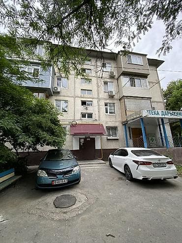 комната каджи сай: 2 комнаты, 48 м², 104 серия, 4 этаж, Старый ремонт — 2