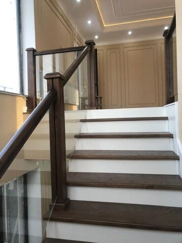 Пошив и ремонт одежды: Изготовление лестниц из дерева ценных пород установка дверей — 2