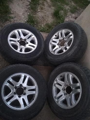 Литые Диски R 17 Toyota, Комплект, отверстий - 6, Б/у at lalafo.kg Литые Диски R 17 Toyota, Комплект, отверстий - 6, Б/у
