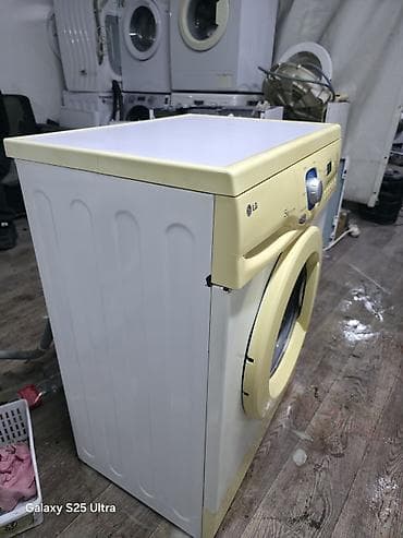 lg: Стиральная машина LG, Б/у, Автомат, До 5 кг, Компактная — 6