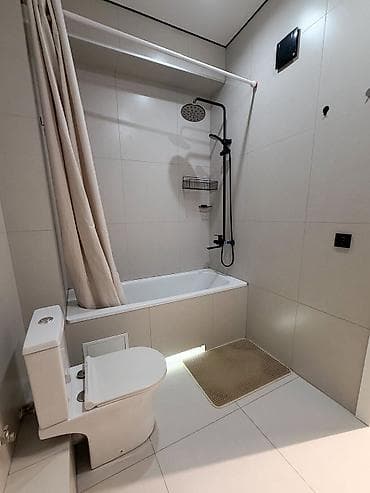 гостиницы бишкека: Студия, 60 м², Тунгуч мкр Элитка, 2 этаж, Дизайнерский ремонт — 10