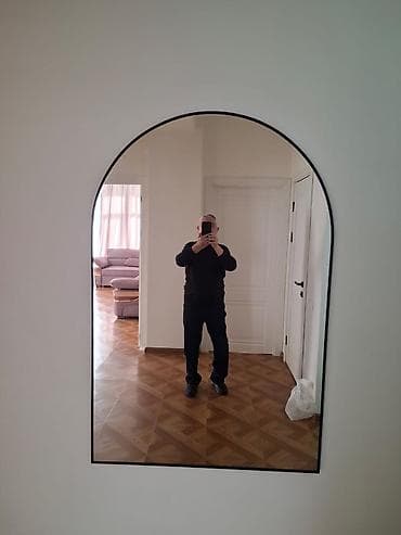 зеркало до пола: Наличие есть ждёт вас арочное золото и чёрный зеркало. Напольное — 7