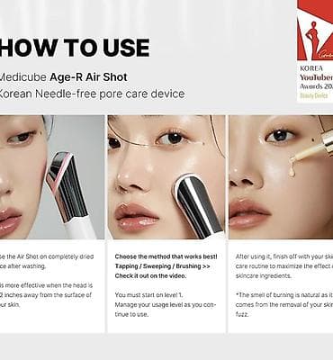 studio display: Продам аппарат для ухода за кожей лица AGE-R ATS Air Shot (Medicube) — 3