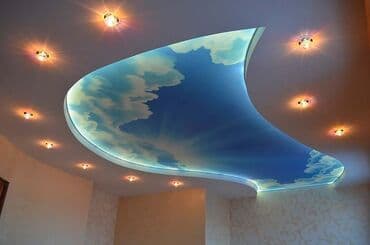 сетка от птиц: Керме шыптар Жылтырак, Жылтырабаган, 3D потолоктор Монтаждоо, Кепилдик, Демонтаждоо — 4