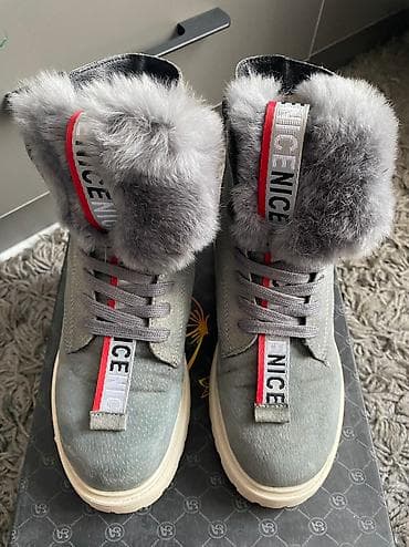 foot patch: Продаю классные теплые зимние ботинки в отличном состоянии, полностью — 1