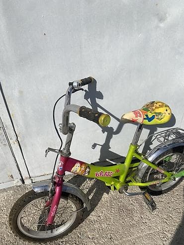 bmb 39: Детский велосипед, 2-колесный, 4 - 6 лет, Для девочки, Б/у — 6