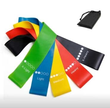 Фитнес резинка 
комплект 5шт