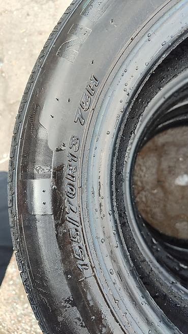 диски на авто 13: Шины 155 / 70 / R 13, Лето, Б/у, Комплект, Легковые, Корея, Hankook — 3