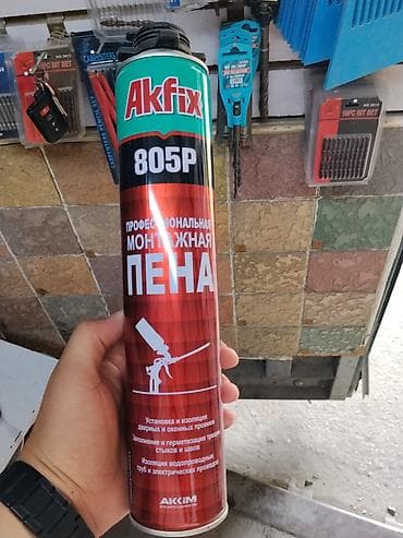 Химический анкер: Akfix 805P — профессиональная монтажная пена для пистолетного — 1