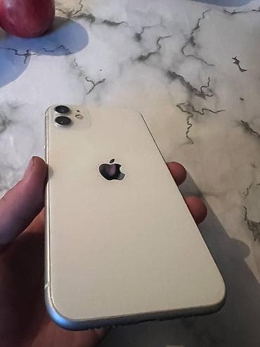 экран samsung s21 ultra: IPhone 11, Б/у, 64 ГБ, Белый, Чехол, 91 % — 3