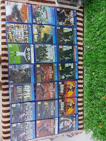 Видеоигры: Продаю диски PS 5 PS 4 диски идеальные -юфс 3 -1500сомов -GOD OF — 1