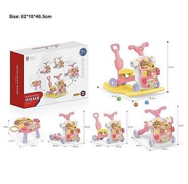 Новый многофункциональный детский ходунок HUANGER 4-в-1 - Форматы