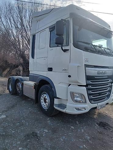 kia kx1: Тягач, DAF, 2017 г., Тентованный — 7